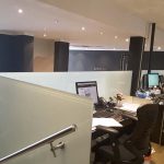 Frosted Office Glass Balustrades