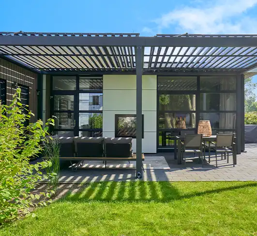 Louvered Roof Install Kent