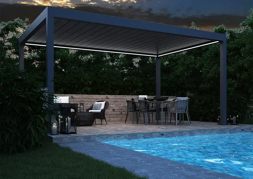Louvered Roof Installation Kent