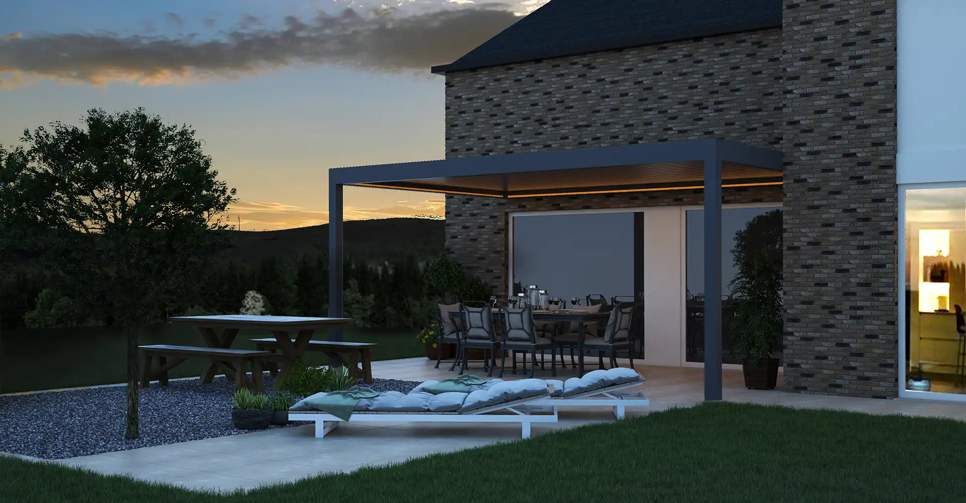 Skotch Glass Louvered Roofs