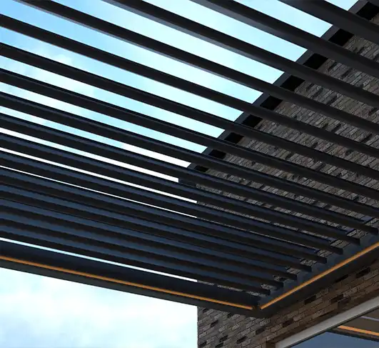 Tilt Or Slide Louvered Roofs